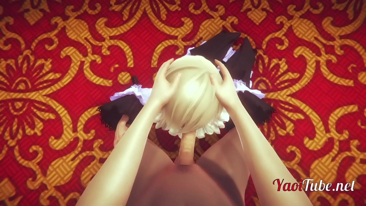 Final Fantasy VII Yaoi – Cloud Crossdress Like a Girl in Honeybee Sissy Femboy Anal Blowjob and Creampie 1-2