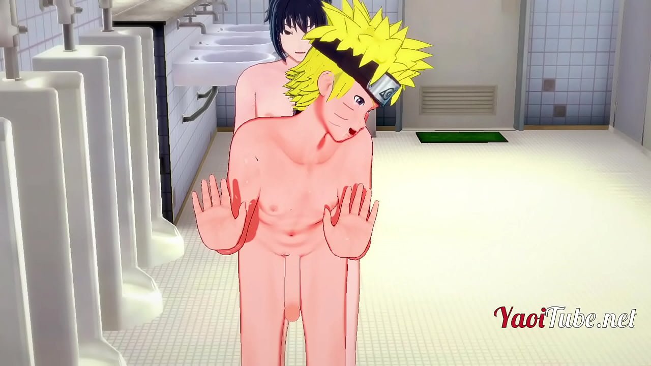 Naruto Yaoi – Naruto and Sasuke Having Sex in School toilet