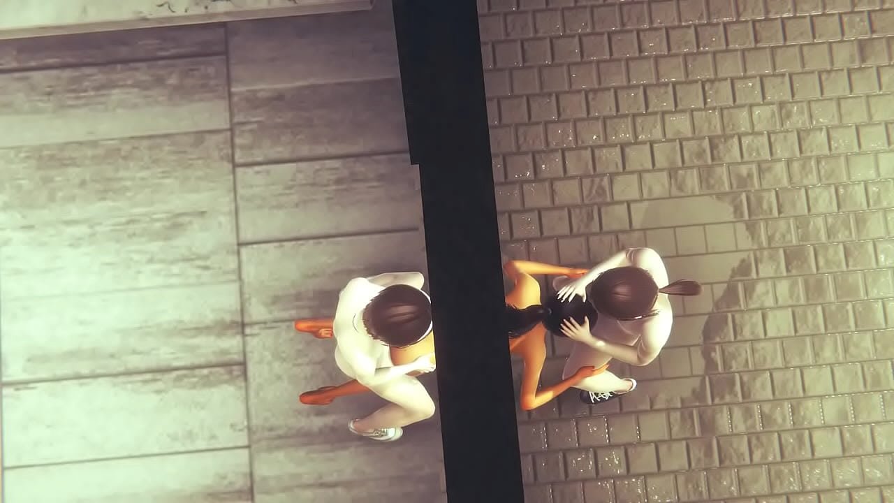 Yaoi Femboy – Simon Handjob and threesome sexy sex twink – Sissy crossdress Japanese Asian Manga Anime Film  Game Porn Gay