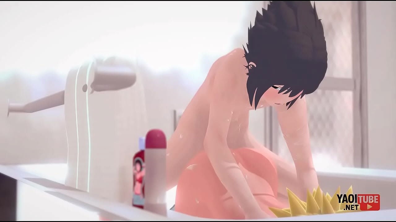 Naruto Yaoi: Sasuke’s Flux in the Tub – A Soaked Symmetry